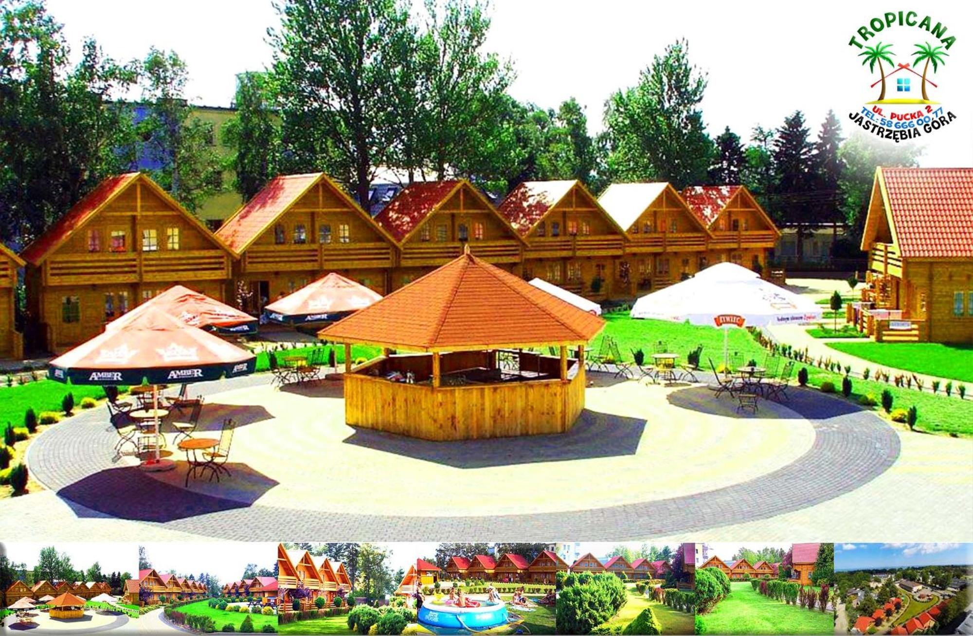 Domki Letniskowe Tropicana Jastrzębia Góra Zewnętrze zdjęcie